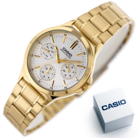 ZEGAREK DAMSKI CASIO LTP-V300G-7A (zd566b) + BOX