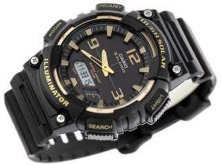 ZEGAREK MĘSKI CASIO AQ-S810W-1A3V (zd044i) - SOLAR POWERED + BOX
