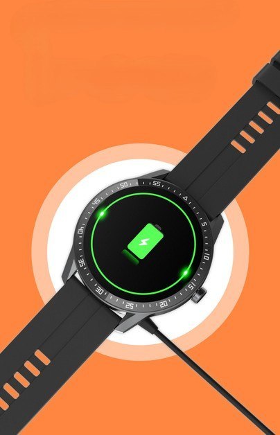 SMARTWATCH MĘSKI G. Rossi SW018-5 black/blue (sg012e) WŁASNE TARCZE