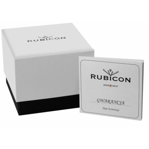 ZEGAREK DAMSKI RUBICON RNBE35 - SZAFIROWE SZKŁO (zr642a)