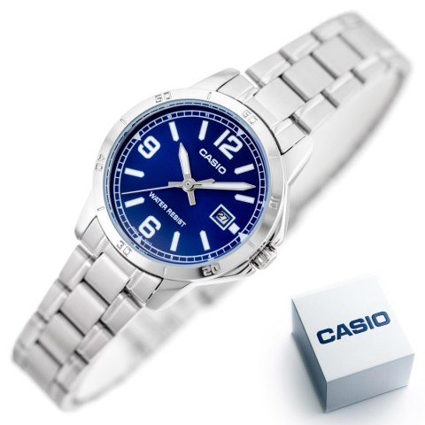 Zegarek Damski Casio LTP-V004D-2B (zd568e) + BOX