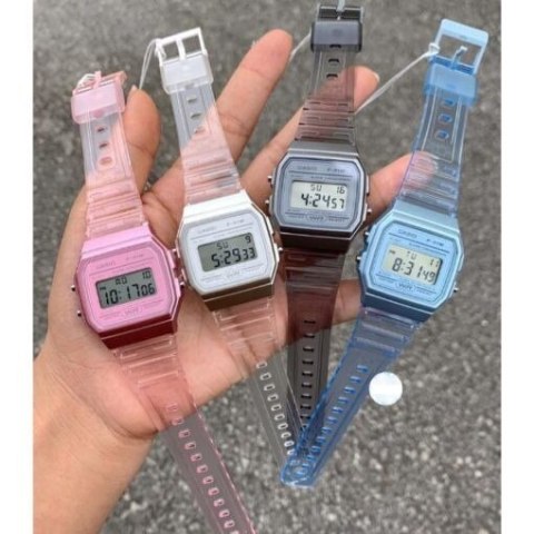 Zegarek Unisex Casio Retro Vintage F-91WS-8DF(zd648d)