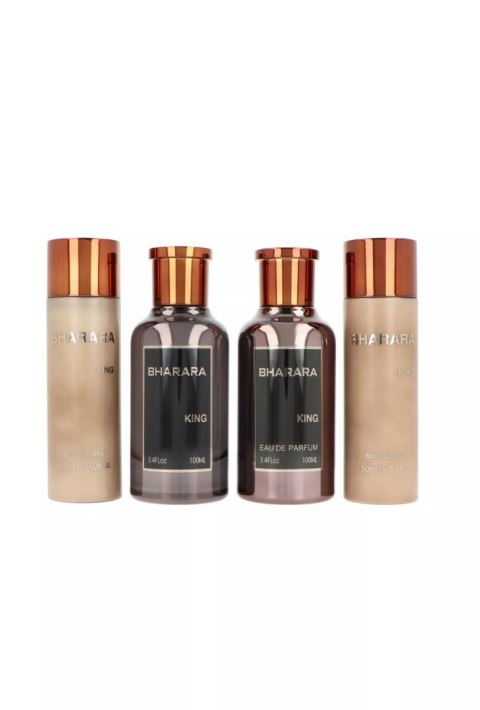 Zestaw Bharara King Edp 100ml + After Shave Lotion 100ml + Shower Gel 150ml + Body Lotion 150ml