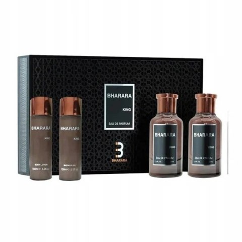 Zestaw Bharara King Edp 100ml + After Shave Lotion 100ml + Shower Gel 150ml + Body Lotion 150ml