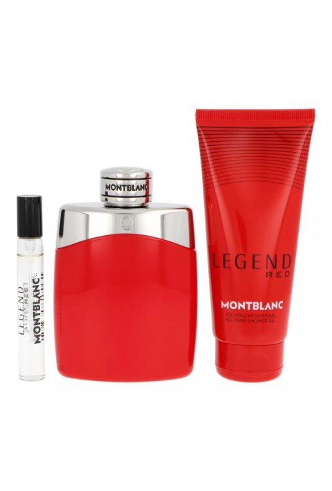 Zestaw prezentowy Montblanc Legend Red Edp 100ml + Edp 7,5ml + Shower Gel 100ml