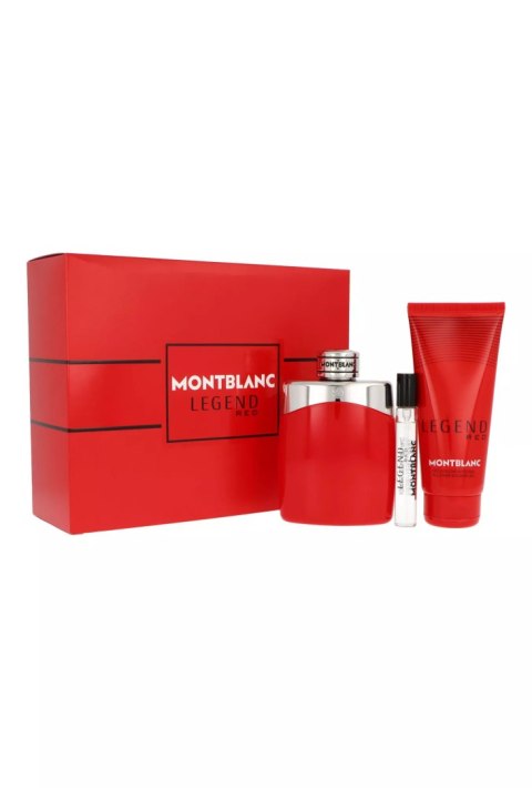 Zestaw prezentowy Montblanc Legend Red Edp 100ml + Edp 7,5ml + Shower Gel 100ml