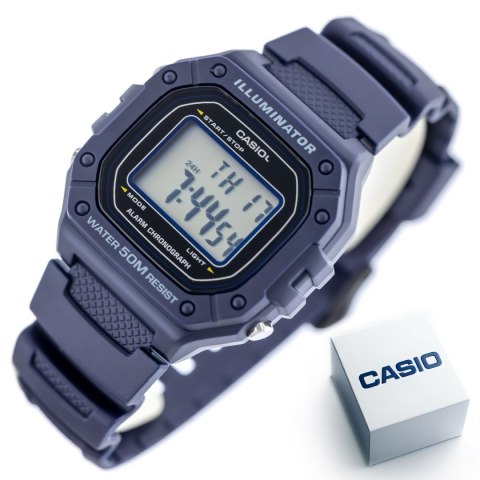 ZEGAREK MĘSKI CASIO W-218H-2A + BOX
