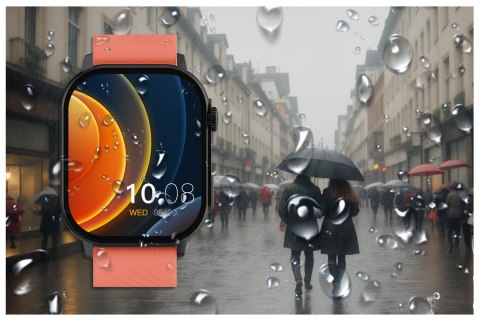 SMARTWATCH UNISEX GRAVITY GT15-3 - ROZMOWY BLUETOOTH, DODATKOWY PASEK (sg029c)