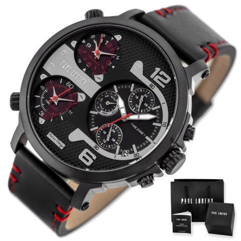 ZEGAREK MĘSKI PAUL LORENS - PL11706A2-1A3 (zg369b) + BOX