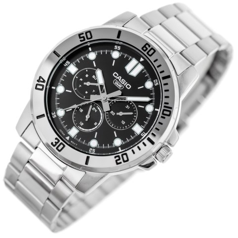 ZEGAREK MĘSKI CASIO MTP-VD300D-1E (zd268a) + BOX