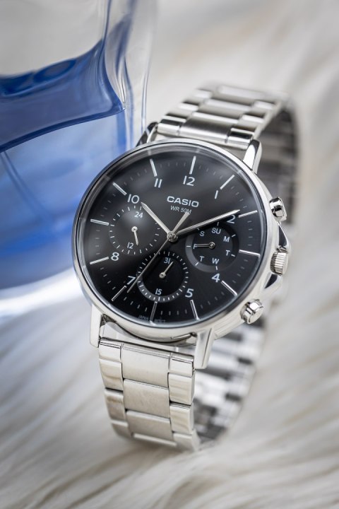 ZEGAREK MĘSKI CASIO MTP-E321D-1A (zd269a) + BOX