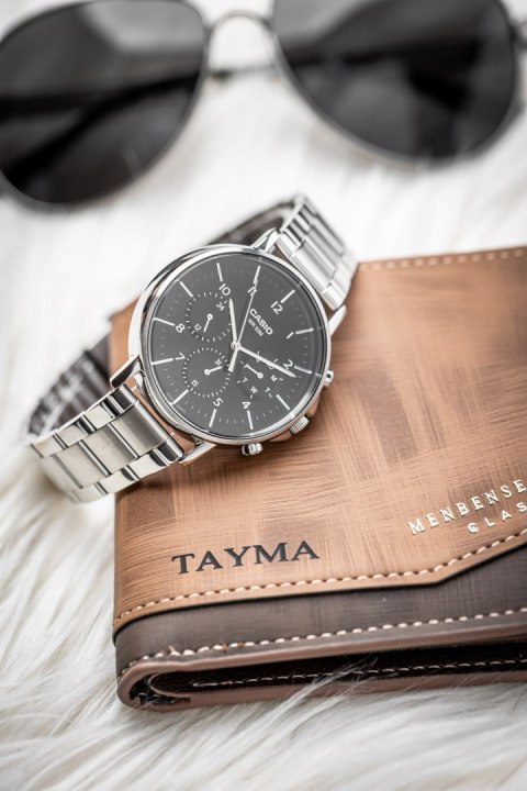 ZEGAREK MĘSKI CASIO MTP-E321D-1A (zd269a) + BOX
