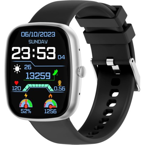 SMARTWATCH UNISEX GRAVITY GT18-4 - ROZMOWY BLUETOOTH, DODATKOWY PASEK (sg036d)