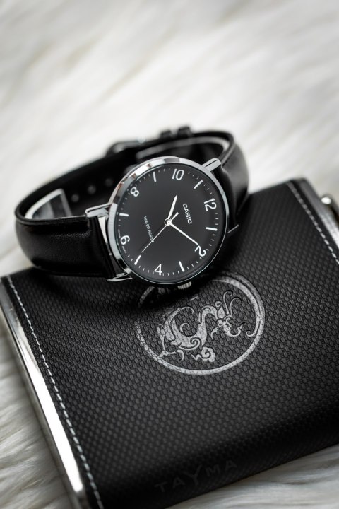 ZEGAREK MĘSKI CASIO MTP-VT03L-1B + BOX