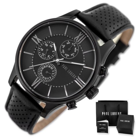 ZEGAREK MĘSKI PAUL LORENS - PL11652A6-1A1-2 (zg355g) + BOX