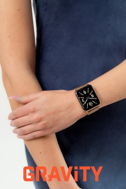 SMARTWATCH UNISEX GRAVITY GT17-6 - AMOLED, DODATKOWY PASEK (sg038f)