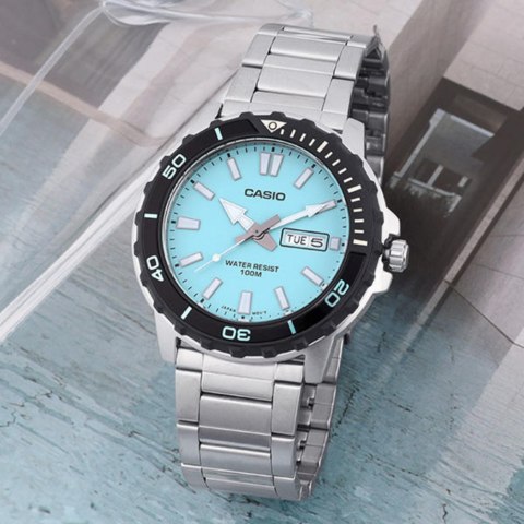 Zegarek Męski Casio MTD-125D-2A3 + BOX WR100