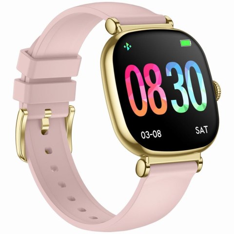 SMARTWATCH DAMSKI GRAVITY GT32-1 - ROZMOWY BLUETOOTH, DODATKOWY PASEK (sg047a)