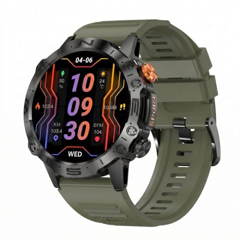 SMARTWATCH MĘSKI GRAVITY GT20-7 - AMOLED, DODATKOWY PASEK (sg024g)