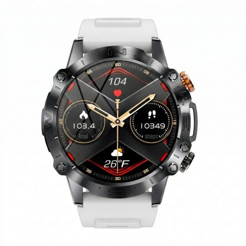 SMARTWATCH MĘSKI GRAVITY GT20-8 - AMOLED, DODATKOWY PASEK (sg024g)