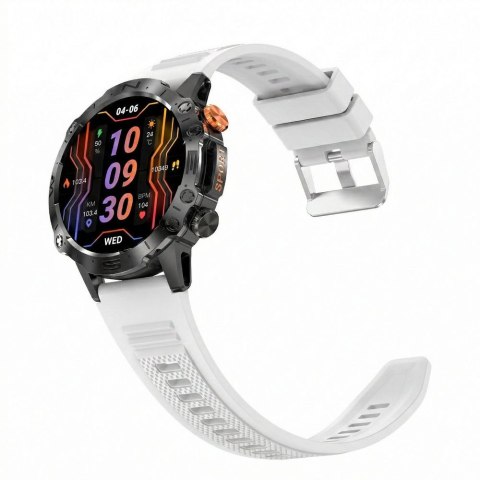 SMARTWATCH MĘSKI GRAVITY GT20-8 - AMOLED, DODATKOWY PASEK (sg024g)