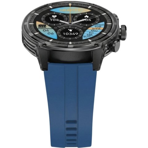 SMARTWATCH MĘSKI GRAVITY GT41-2 - BLUETOOTH CALL, DODATKOWA BRANSOLETA (sg053b)