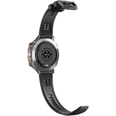 SMARTWATCH MĘSKI GRAVITY GT42-3 - AMOLED, DODATKOWA BRANSOLETA (sg056c)