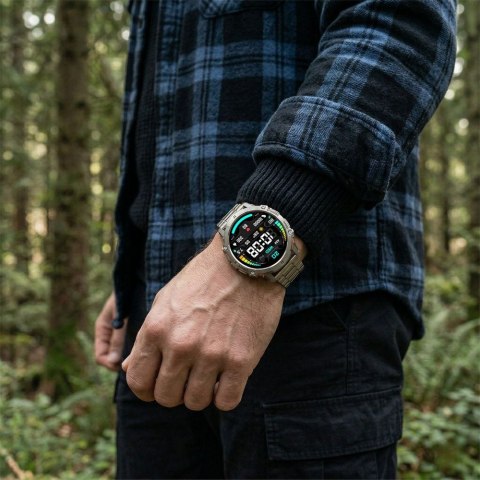 SMARTWATCH MĘSKI GRAVITY GT42-3 - AMOLED, DODATKOWA BRANSOLETA (sg056c)