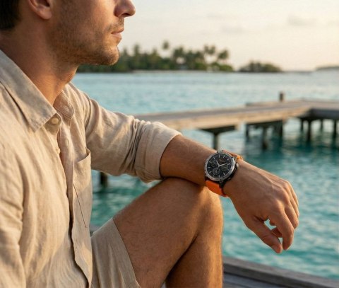 SMARTWATCH MĘSKI GRAVITY GT46-4 - AMOLED, DODATKOWA BRANSOLETA (sg055d)