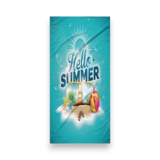 Ręcznik plażowy prostokątny HELLO SUMMER 150x70 REC54WZ5