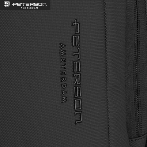 Pojemny plecak na laptopa z portem USB - Peterson