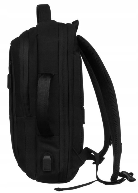 Plecak podróżny z miejscem na laptopa i portem USB - Peterson