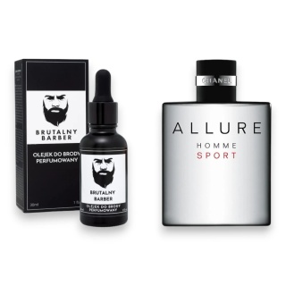 Olejek do brody o zapachu Chanel - Allure Sport