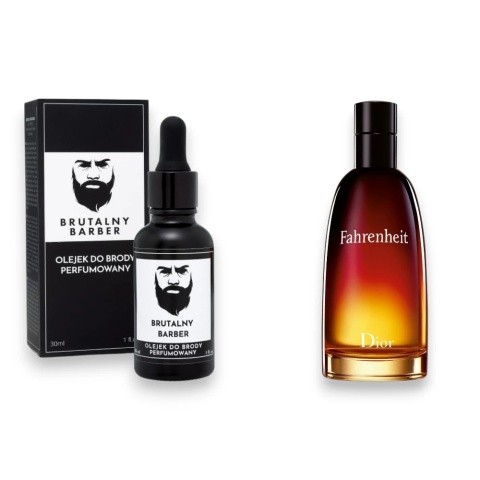 Olejek do brody o zapachu Dior - Fahrenheit