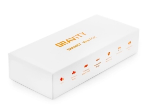 Smartwatch Gravity Złoty Pasek i Bransoleta GT5-4