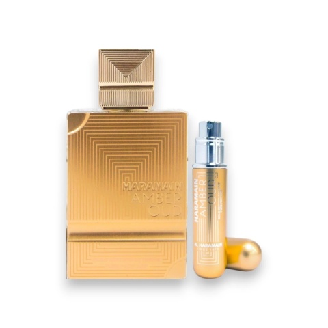 Al Haramain Amber Oud Gold Edition Extreme Pure Perfume 60ml + Travel Atomizer