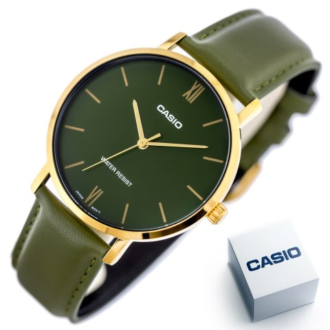 ZEGAREK UNISEX CASIO MTP-VT01GL-3B + BOX