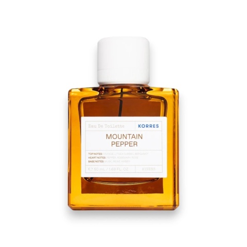 Korres Mountain Pepper – Woda Toaletowa Unisex 50 ml | Świeżość i Przyprawy
