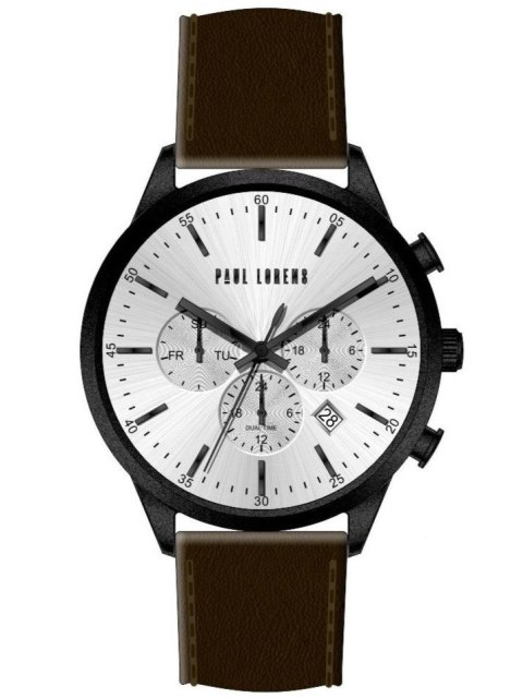 ZEGAREK MĘSKI PAUL LORENS - PL20026A-3B1 (zg392d) + BOX