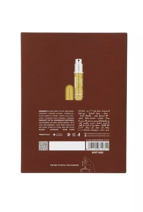 Al Haramain Amber Oud Gold 999.9 Dubai Edition Extrait de Parfum 75ml