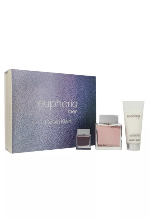 Zestaw Calvin Klein Euphoria Men Edt 100ml + Edt 15ml + After Shave Balm 100 ml