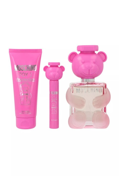 Zestaw Moschino Toy 2 Bubble Gum Edt 100ml + Body Lotion 100ml + Edt 10ml